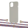 Чохол Upex Alter Eyelets for iPhone 13 Anchor with Aide Blue Sunset and Casquette Gold (UP116426)