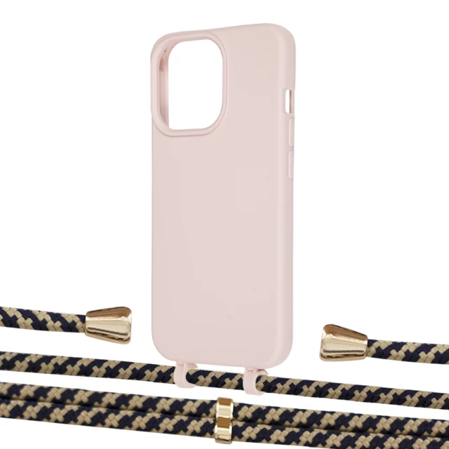 Чохол Upex Alter Eyelets for iPhone 13 Pro Crepe with Aide Copper and Casquette Gold (UP116841)