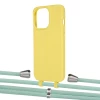 Чохол Upex Alter Eyelets for iPhone 13 Pro Daffodil with Aide Pistachio and Casquette Silver (UP116933)