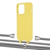 Чехол Upex Alter Eyelets for iPhone 13 Pro Daffodil with Aide Gray and Casquette Silver (UP116939)