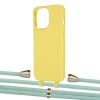 Чохол Upex Alter Eyelets for iPhone 13 Pro Daffodil with Aide Pistachio and Casquette Gold (UP116968)