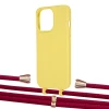 Чехол Upex Alter Eyelets for iPhone 13 Pro Daffodil with Aide Chili Pepper and Casquette Gold (UP116975)