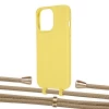 Чехол Upex Alter Eyelets for iPhone 13 Pro Daffodil with Aide Sand and Casquette Gold (UP116977)