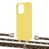 Чехол Upex Alter Eyelets for iPhone 13 Pro Daffodil with Aide Cinnamon Camouflage and Casquette Gold (UP116990)