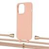 Чехол Upex Alter Eyelets for iPhone 13 Pro Tangerine with Aide Creole Pink and Casquette Gold (UP117119)