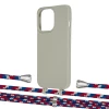 Чохол Upex Alter Eyelets for iPhone 13 Pro Anchor with Aide Police and Casquette Silver (UP117370)