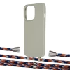 Чехол Upex Alter Eyelets for iPhone 13 Pro Anchor with Aide Orange Azure and Casquette Silver (UP117372)