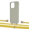 Чохол Upex Alter Eyelets for iPhone 13 Pro Anchor with Aide Corn and Casquette Gold (UP117386)