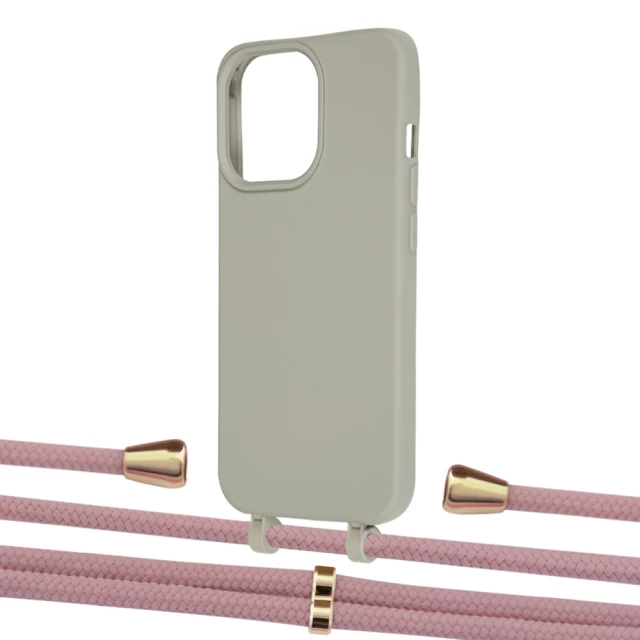 Чохол Upex Alter Eyelets for iPhone 13 Pro Anchor with Aide Carnation and Casquette Gold (UP117393)