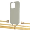 Чехол Upex Alter Eyelets for iPhone 13 Pro Anchor with Aide Banana and Casquette Gold (UP117400)