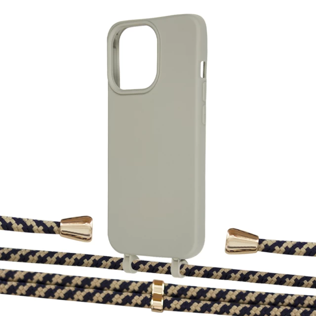 Чехол Upex Alter Eyelets for iPhone 13 Pro Anchor with Aide Copper and Casquette Gold (UP117401)