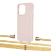 Чехол Upex Alter Eyelets for iPhone 13 Pro Max Crepe with Aide Banana and Casquette Gold (UP117820)