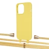 Чохол Upex Alter Eyelets for iPhone 13 Pro Max Daffodil with Aide Banana and Casquette Gold (UP117960)