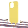 Чехол Upex Alter Eyelets for iPhone 13 Pro Max Daffodil with Aide Blue Sunset and Casquette Gold (UP117966)