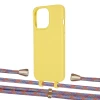 Чохол Upex Alter Eyelets for iPhone 13 Pro Max Daffodil with Aide Blue Sunset and Casquette Gold (UP117966)