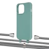 Чохол Upex Alter Eyelets for iPhone 13 Pro Max Basil with Aide Gray and Casquette Silver (UP118199)