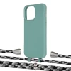 Чехол Upex Alter Eyelets for iPhone 13 Pro Max Basil with Aide Life Road and Casquette Silver (UP118208)