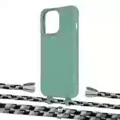 Чохол Upex Alter Eyelets for iPhone 13 Pro Max Basil with Aide Life Road and Casquette Silver (UP118208)