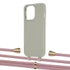 Чохол Upex Alter Eyelets for iPhone 13 Pro Max Anchor with Aide Carnation and Casquette Gold (UP118373)