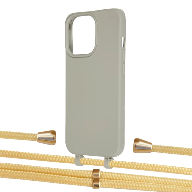 Чохол Upex Alter Eyelets for iPhone 13 Pro Max Anchor with Aide Banana and Casquette Gold (UP118380)