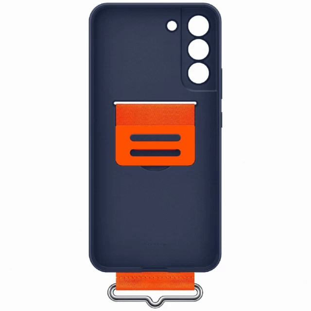 Чохол Samsung Silicone Strap Cover для Samsung Galaxy S22 Plus (S906) Navy (EF-GS906TNEGRU)