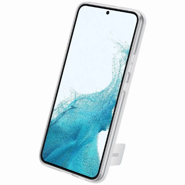Чехол Samsung Clear Standing Cover для Samsung Galaxy S22 Plus (S906) Transparency (EF-JS906CTEGRU)