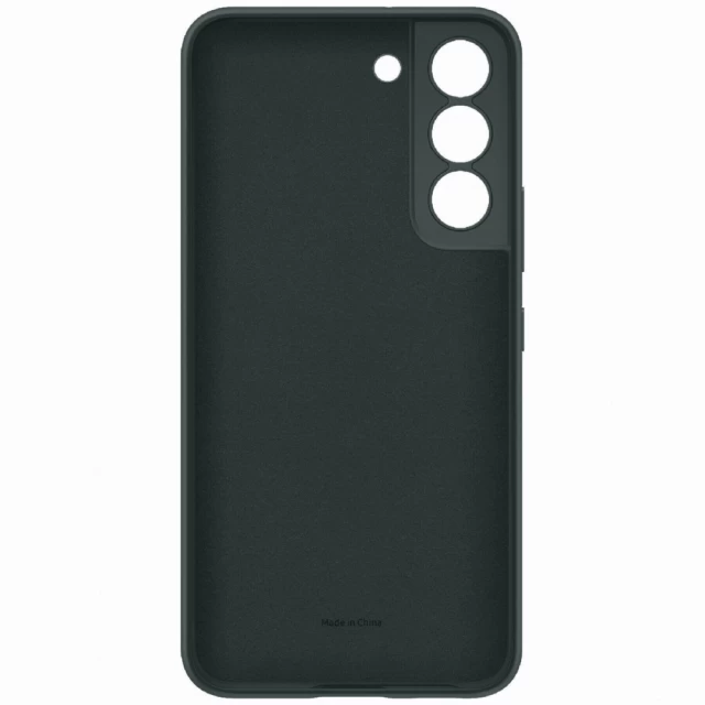 Чохол Samsung Silicone Cover для Samsung Galaxy S22 (S901) Forest Green (EF-PS901TGEGRU)