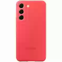 Чехол Samsung Silicone Cover для Samsung Galaxy S22 Plus (S906) Glow Red (EF-PS906TPEGRU)
