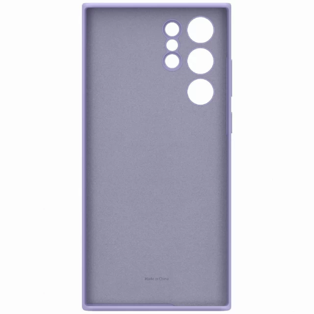Чохол Samsung Silicone Cover для Samsung Galaxy S22 Ultra (S908) Fresh Lavender (EF-PS908TVEGRU)