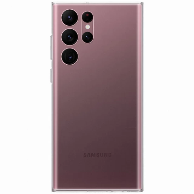 Чехол Samsung Clear Cover для Samsung Galaxy S22 Ultra (S908) Transparency (EF-QS908CTEGRU)