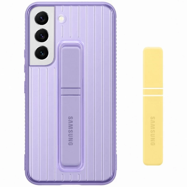 Чохол Samsung Protective Standing Cover для Samsung Galaxy S22 (S901) Lavender (EF-RS901CVEGRU)