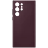 Чохол Samsung Leather Cover для Samsung Galaxy S22 Ultra (S908) Burgundy (EF-VS908LEEGRU)