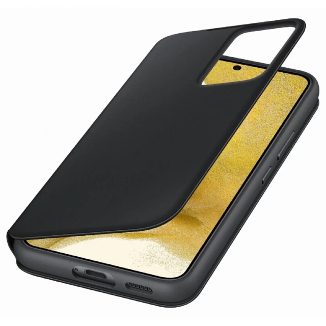 Чохол-книжка Samsung Smart Clear View Cover для Samsung Galaxy S22 (S901) Black (EF-ZS901CBEGRU)