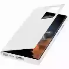 Чехол-книжка Samsung Smart Clear View Cover для Samsung Galaxy S22 Ultra (S908) White (EF-ZS908CWEGRU)