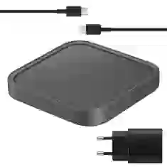 Бездротовий зарядний пристрій Samsung Pad 15W with USB-C to USB-C Cable Black (EP-P2400TBRGRU)