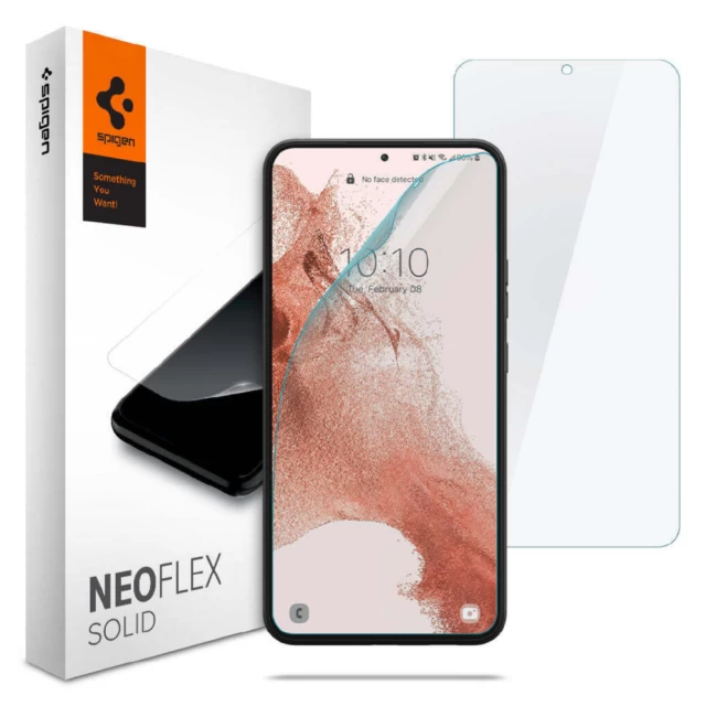 Защитная пленка Spigen для Samsung Galaxy S22 Neo Flex Solid (2 pack) (AFL04150)