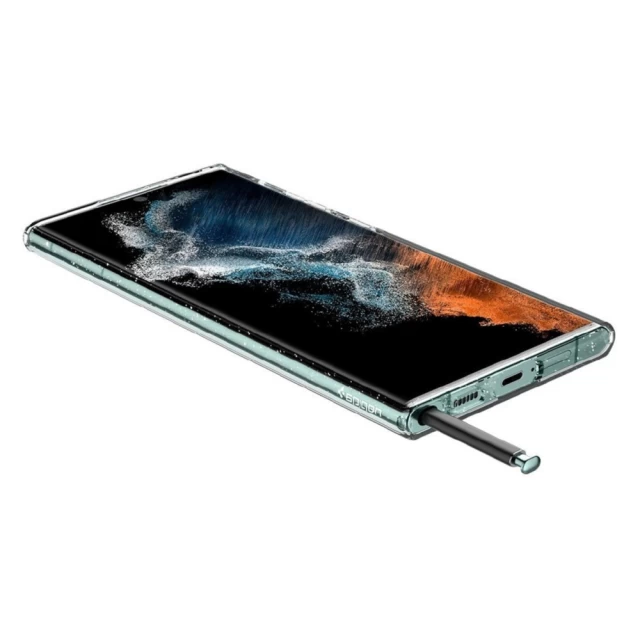 Чохол Spigen для Samsung Galaxy S22 Ultra Liquid Crystal Glitter Crystal Quartz (ACS03913)