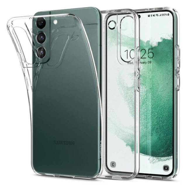 Чохол Spigen для Samsung Galaxy S22 Liquid Crystal Crystal Clear (ACS03984)