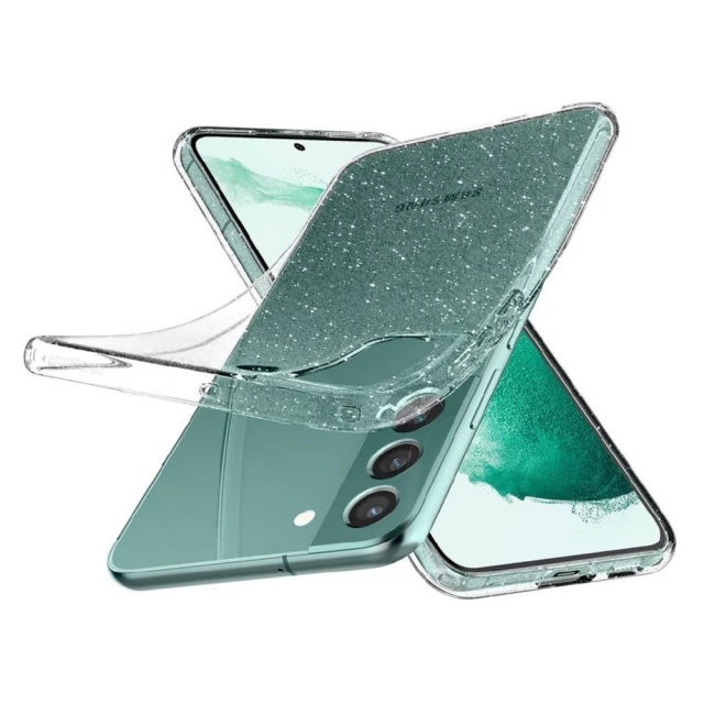 Чохол Spigen для Samsung Galaxy S22 Liquid Crystal Glitter Crystal Quartz (ACS03985)
