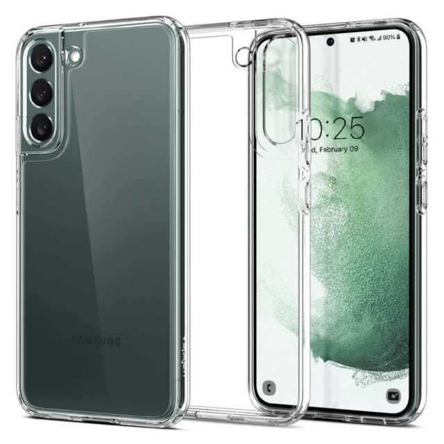Чохол Spigen для Samsung Galaxy S22 Ultra Hybrid Crystal Clear (ACS03988)