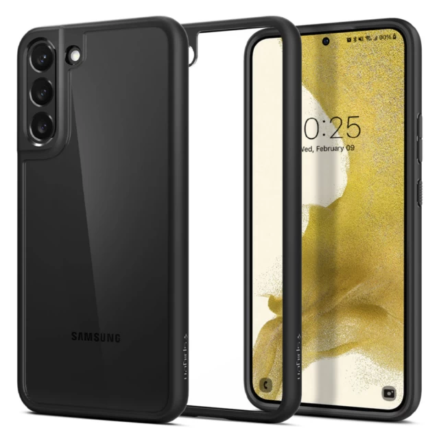 Чохол Spigen для Samsung Galaxy S22 Hybrid Matte Black (ACS03989)