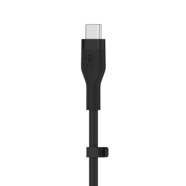 Кабель Belkin USB-C - USB-C SILICONE 1m Black (CAB009BT1MBK)