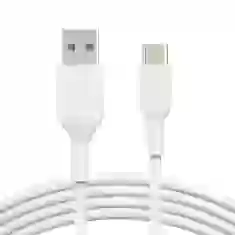 Кабель Belkin USB-A - USB-С PVC 1m White (CAB001BT1MWH)
