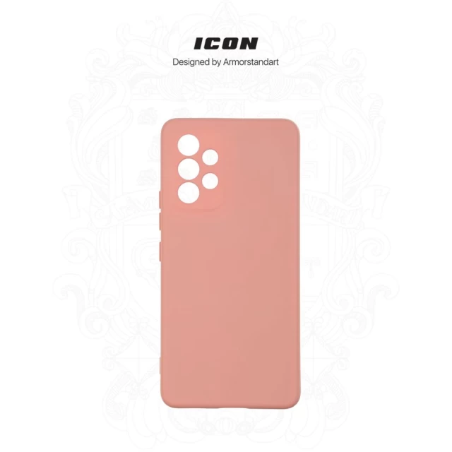 Чохол ARM Icon для Samsung Galaxy A53 5G (A536) Pink (ARM64580)