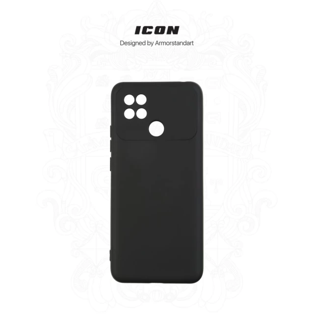 Чохол ARM Icon для Xiaomi Poco C40 Black (ARM62672)