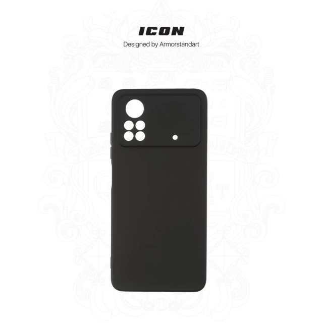 Чохол ARM Icon для Xiaomi Poco X4 Pro Black (ARM61583)