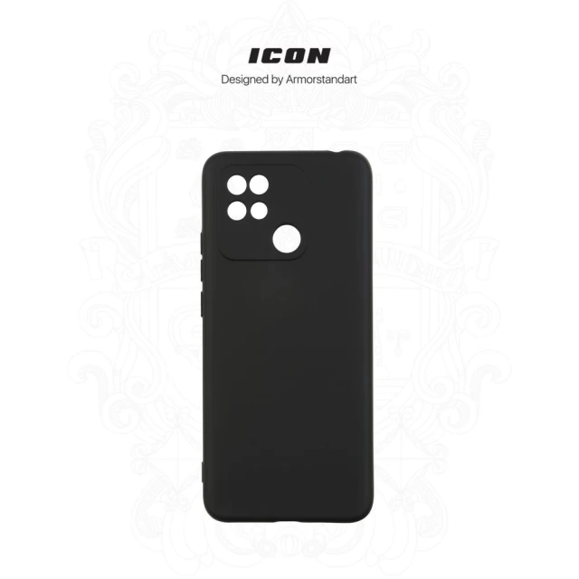 Чохол ARM Icon для Xiaomi Redmi 10C Black (ARM61308)