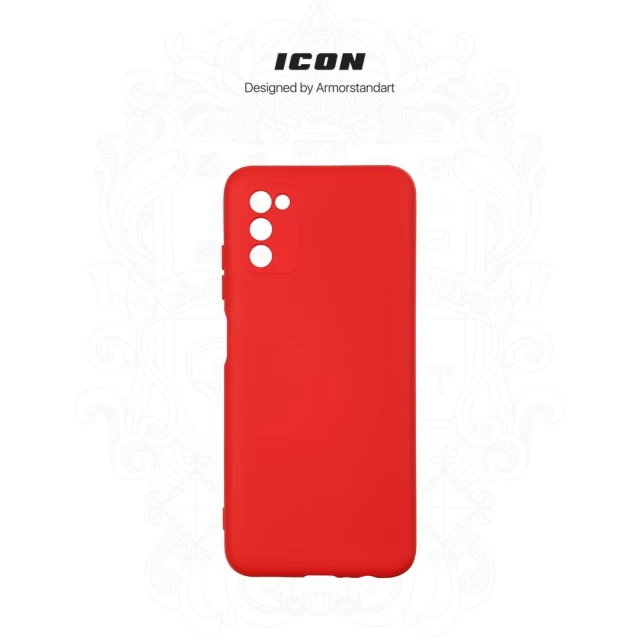Чехол ARM Icon для Samsung Galaxy A03s (A037) Red (ARM64528)