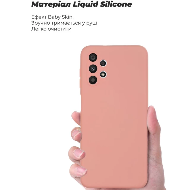 Чехол ARM Icon для Samsung Galaxy A13 4G (A135) Pink (ARM64583)