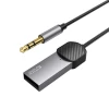 Адаптер Tech-Protect UltraBoost Bluetooth Aux Audio Adapter Cable Grey (9490713933824)